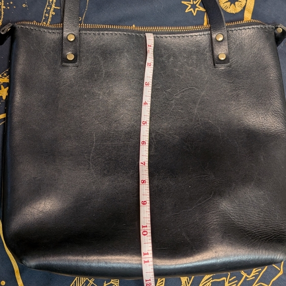 Portland Leather Goods Black Full Grain Small Tote - Picture 7 of 10